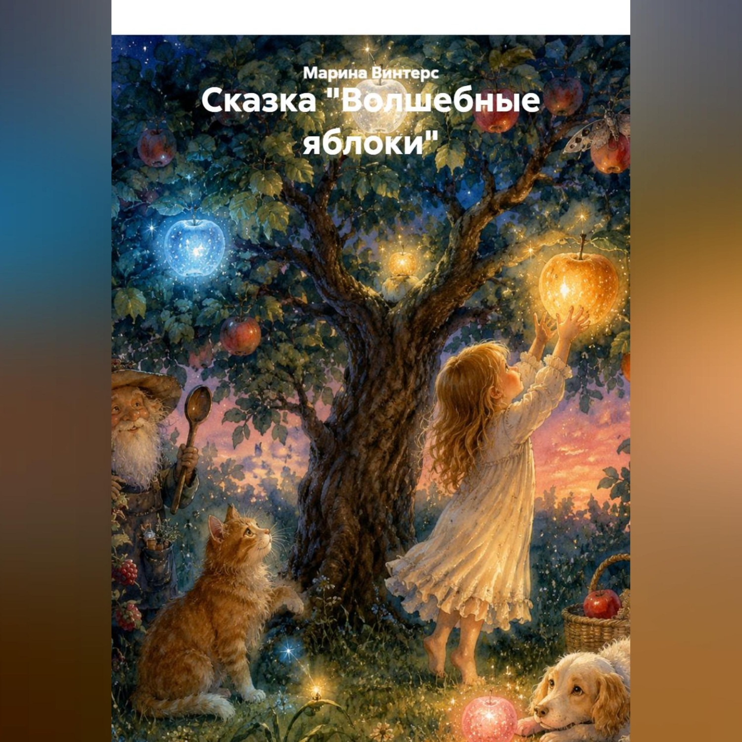 Обложка книги «Сказка "Волшебные яблоки"»