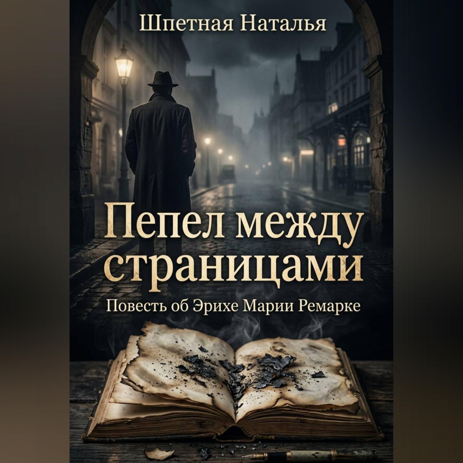 Обложка книги «Пепел между страницами. Повесть об Эрихе Марии Ремарке»