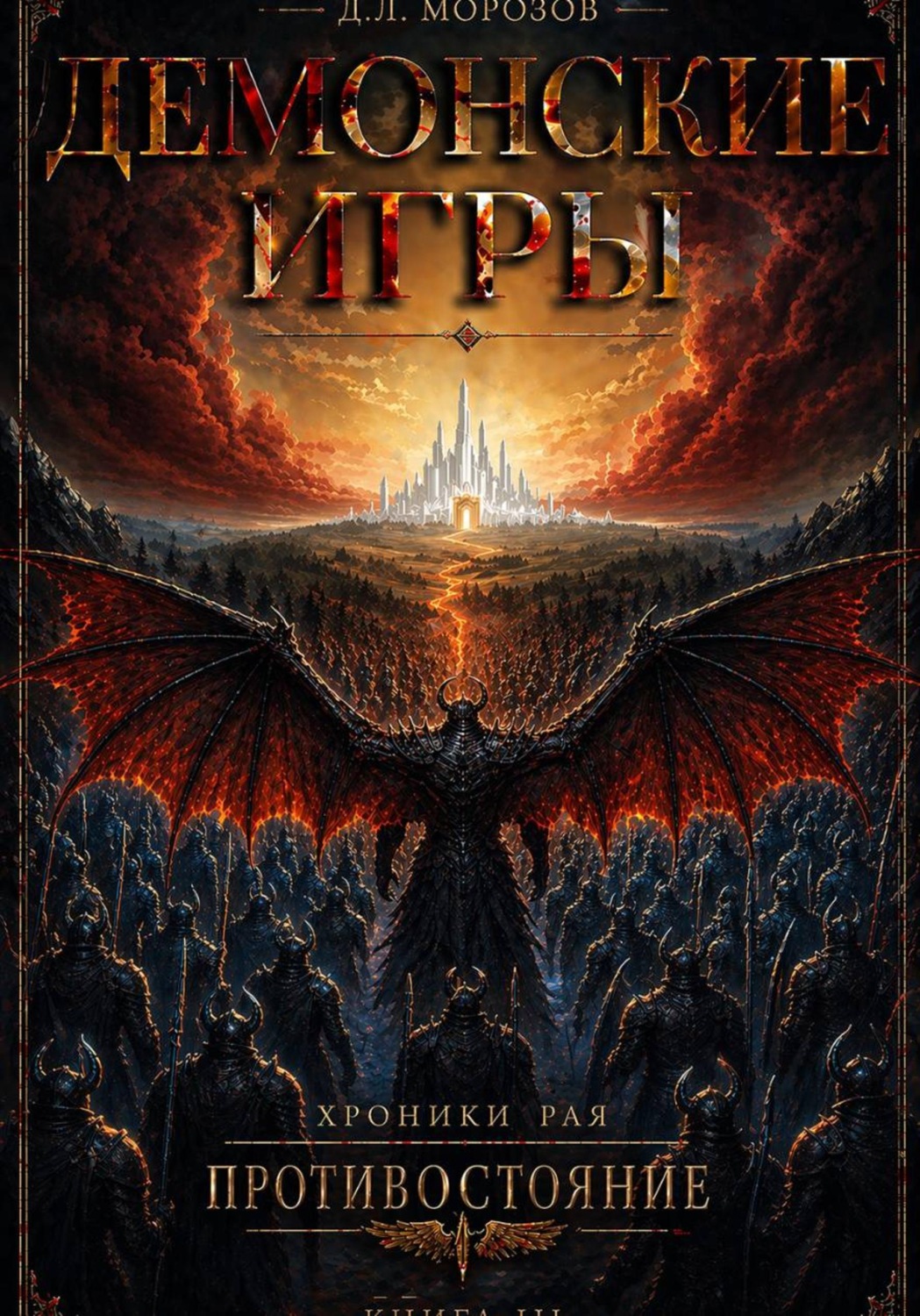 Обложка книги «Демонские игры часть третья. Хроники Рая: Противостояние»