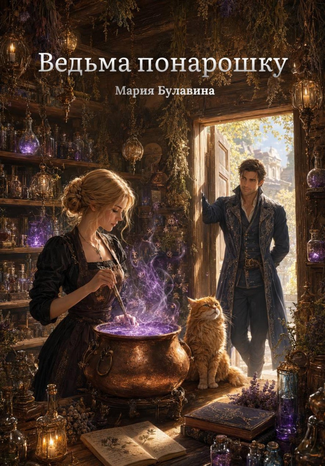 Обложка книги «Ведьма понарошку»