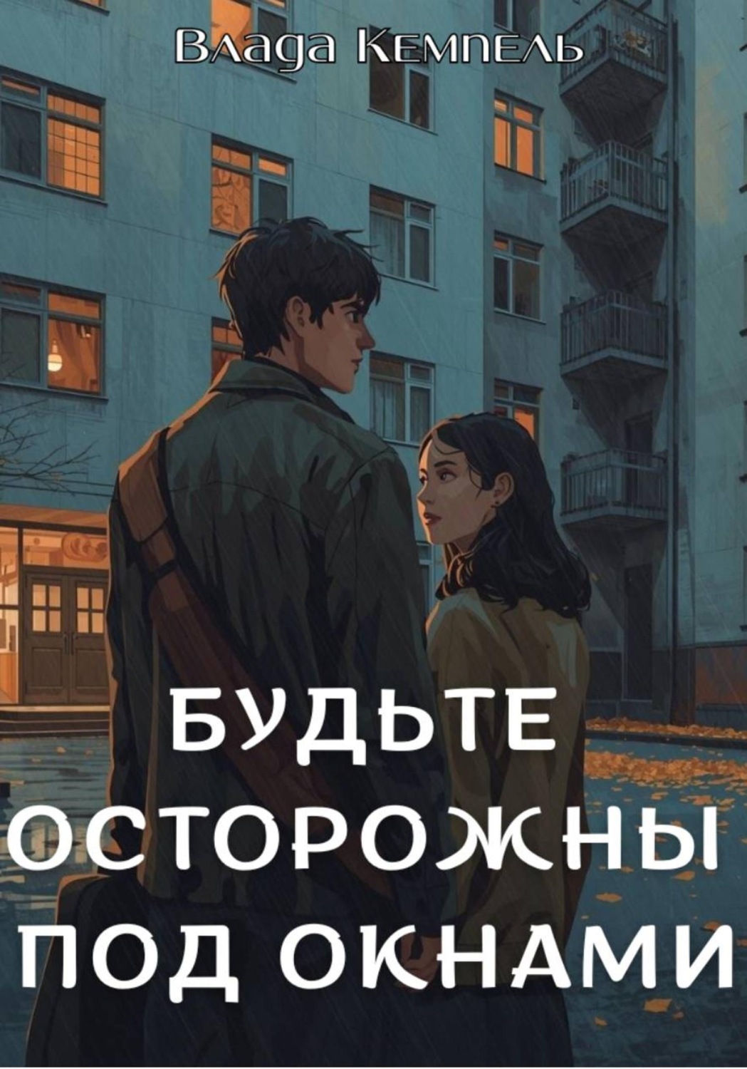 Обложка книги «Будьте осторожны под окнами»