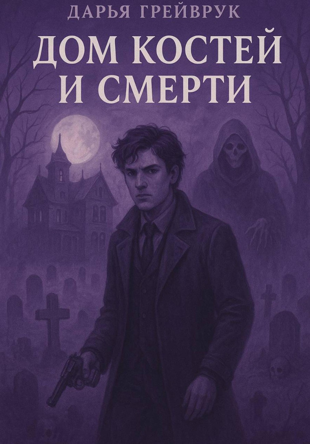 Обложка книги «Дом костей и смерти»