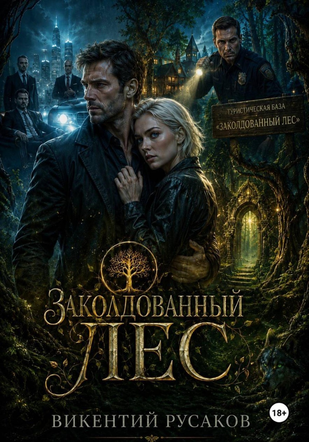 Обложка книги «Заколдованный лес»
