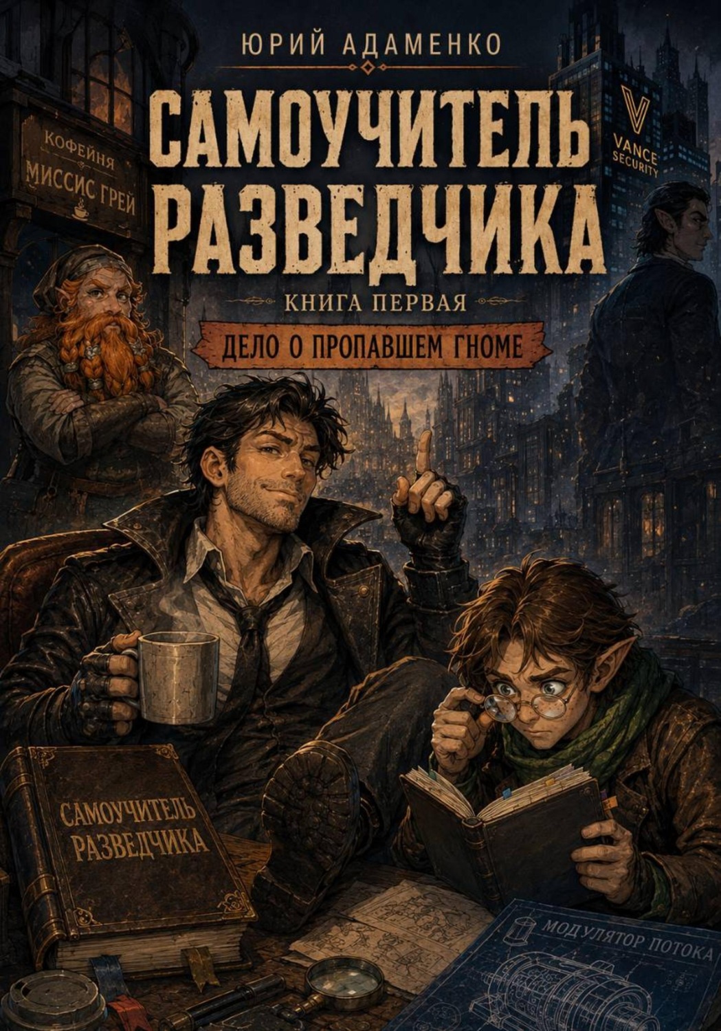 Обложка книги «Самоучитель разведчика. Книга первая. Дело о пропавшем гноме»