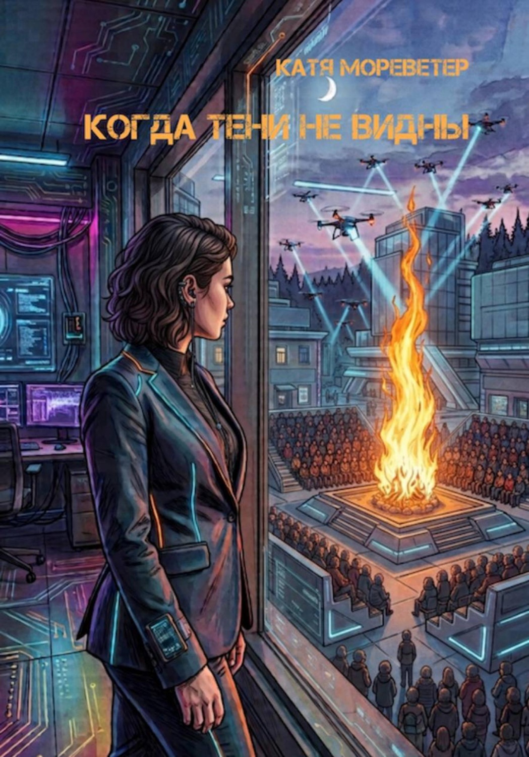 Обложка книги «Когда тени не видны»