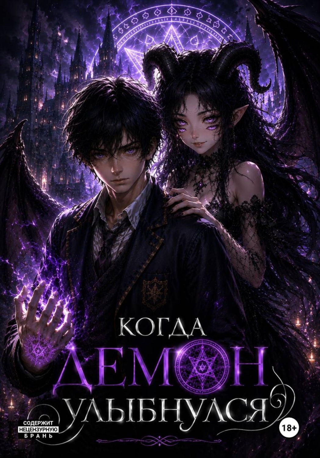 Обложка книги «Когда демон улыбнулся»
