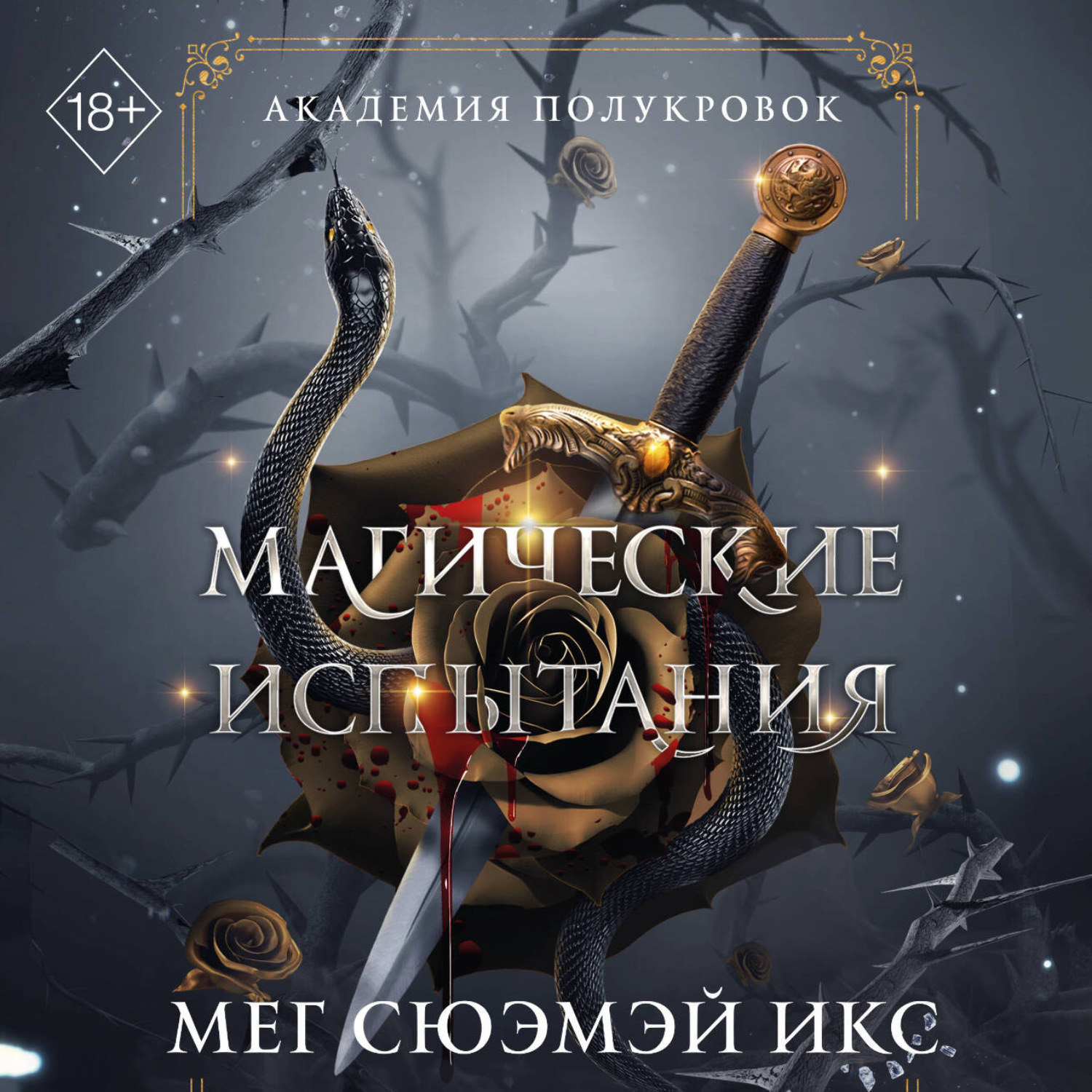 Обложка книги «Академия полукровок. Магические испытания»
