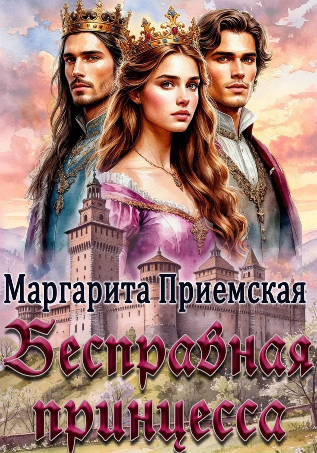 Обложка книги «Бесправная принцесса»