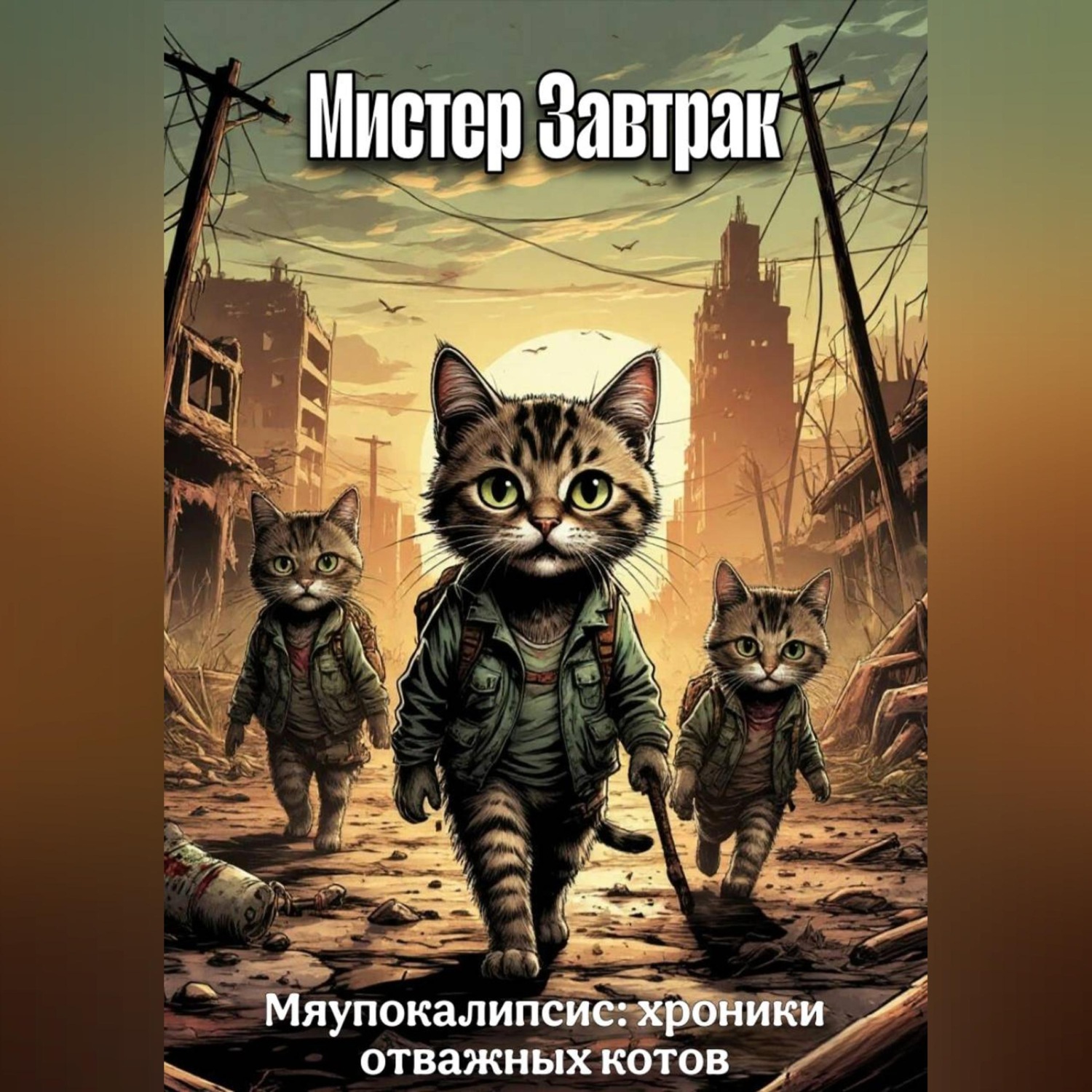 Обложка книги «Мяупокалипсис: хроники отважных котов»
