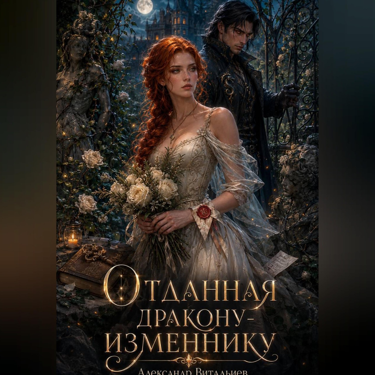 Обложка книги «Отданная дракону-изменнику»