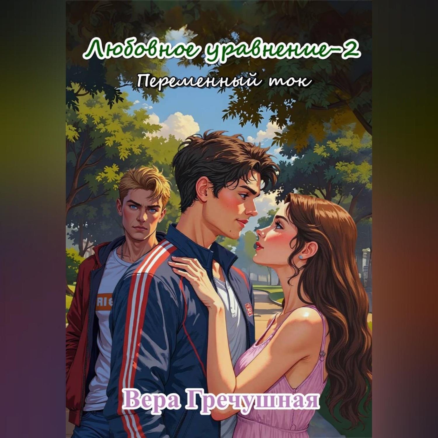 Обложка книги «Любовное уравнение-2. Переменный ток»