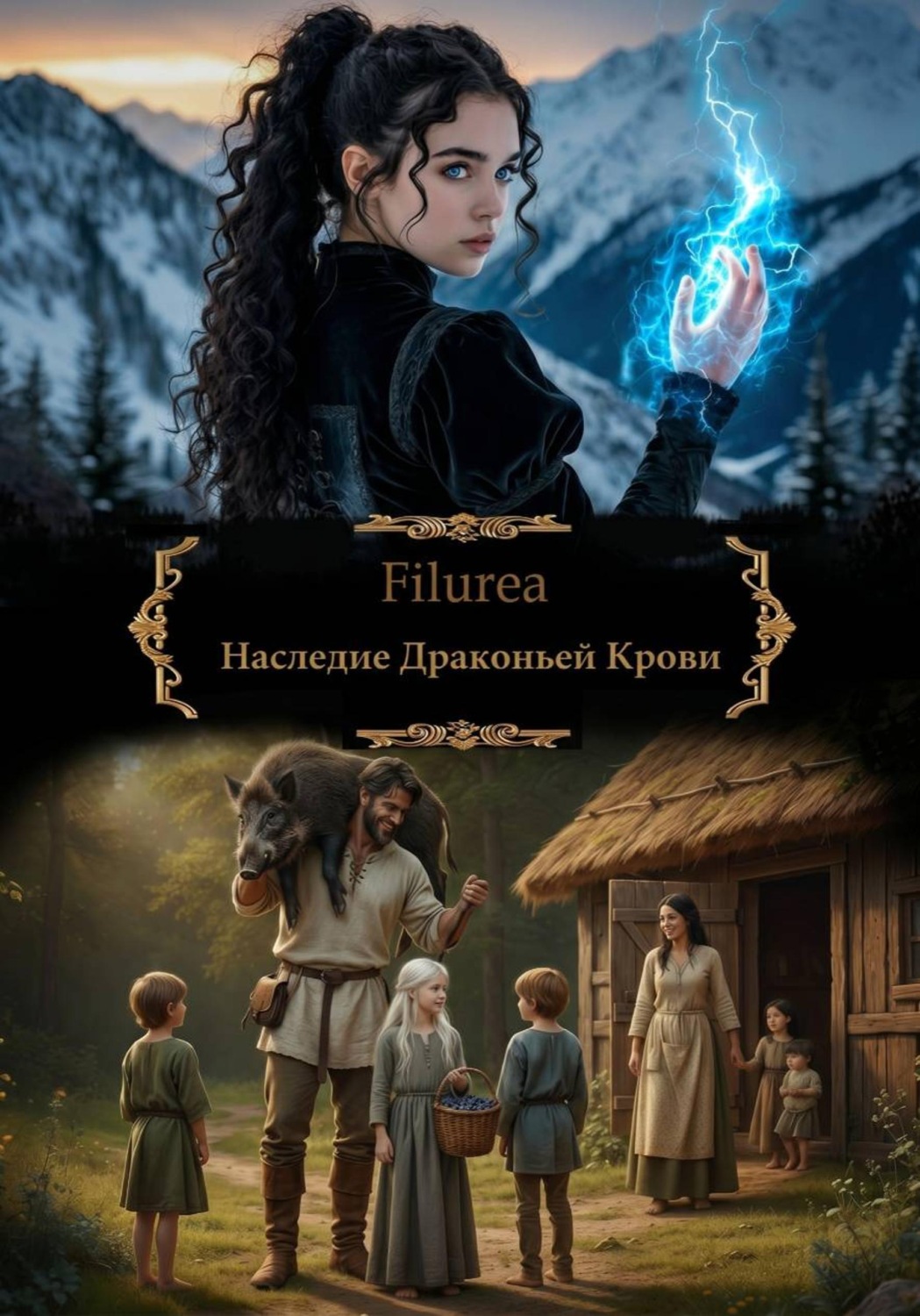 Обложка книги «Наследие Драконьей Крови»