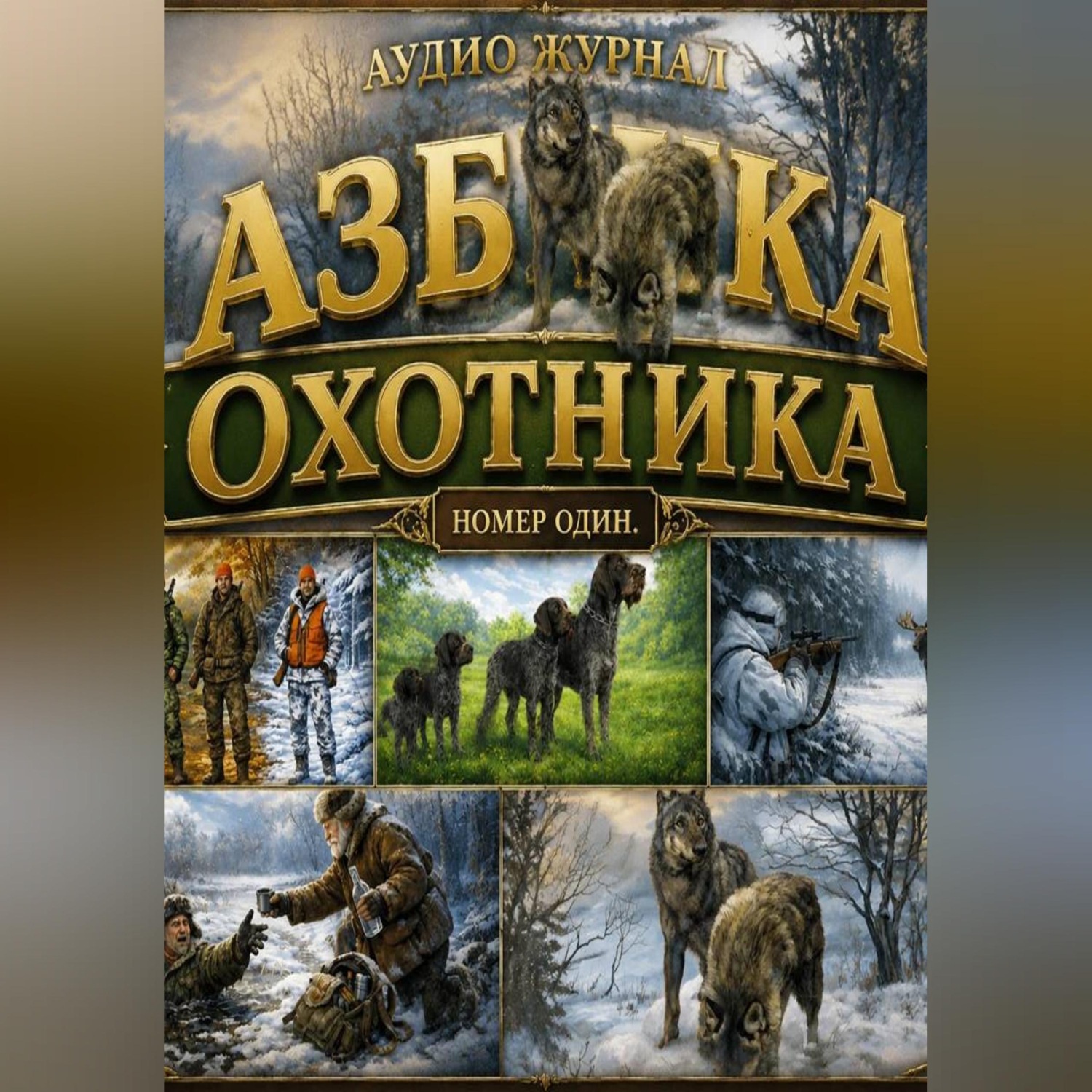 Обложка книги «Аудио журнал. Азбука охотника. Номер один»