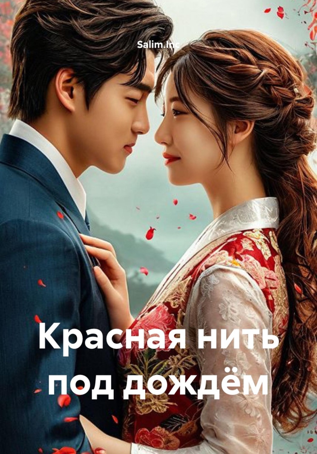 Обложка книги «Красная нить под дождём»