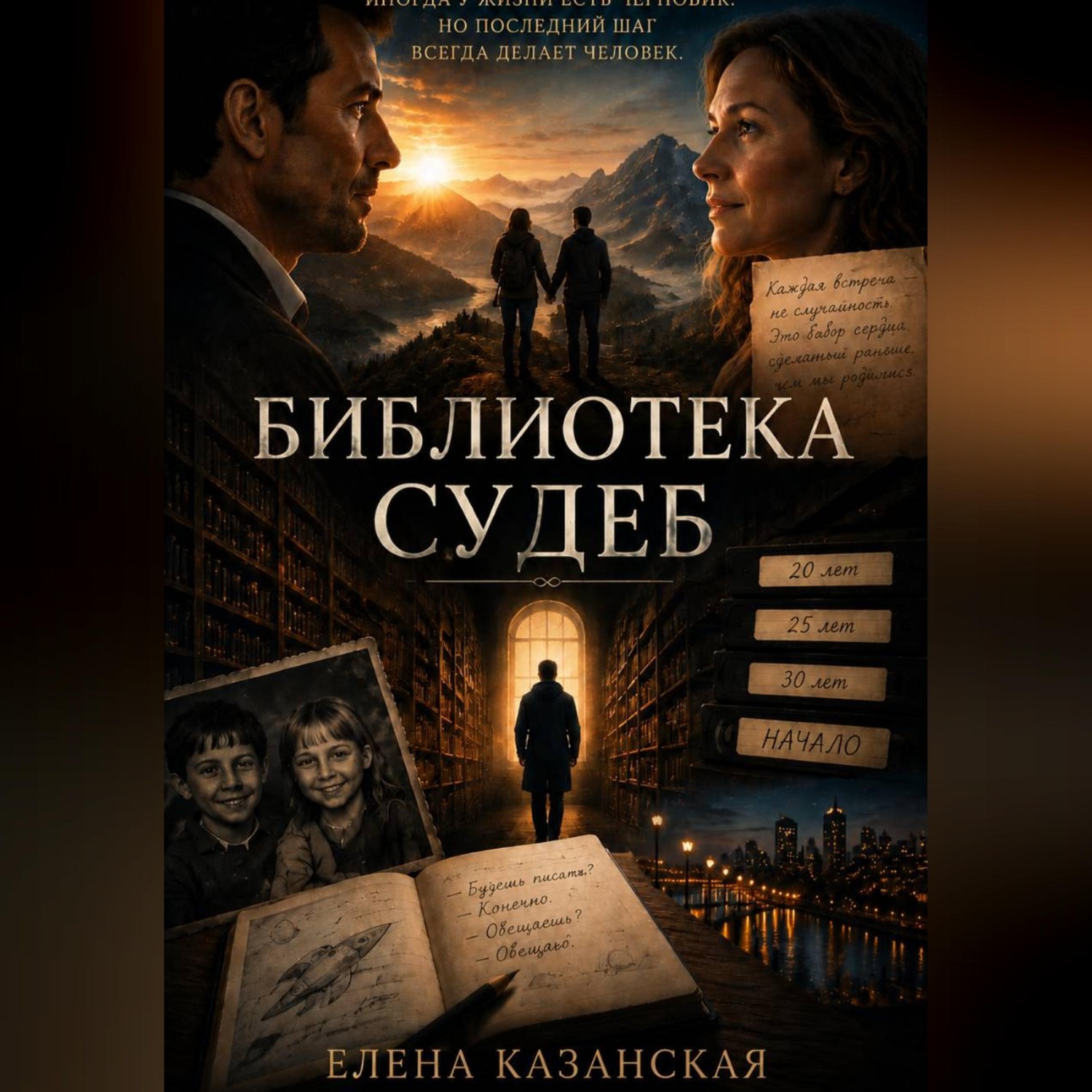 Обложка книги «Библиотека судеб»