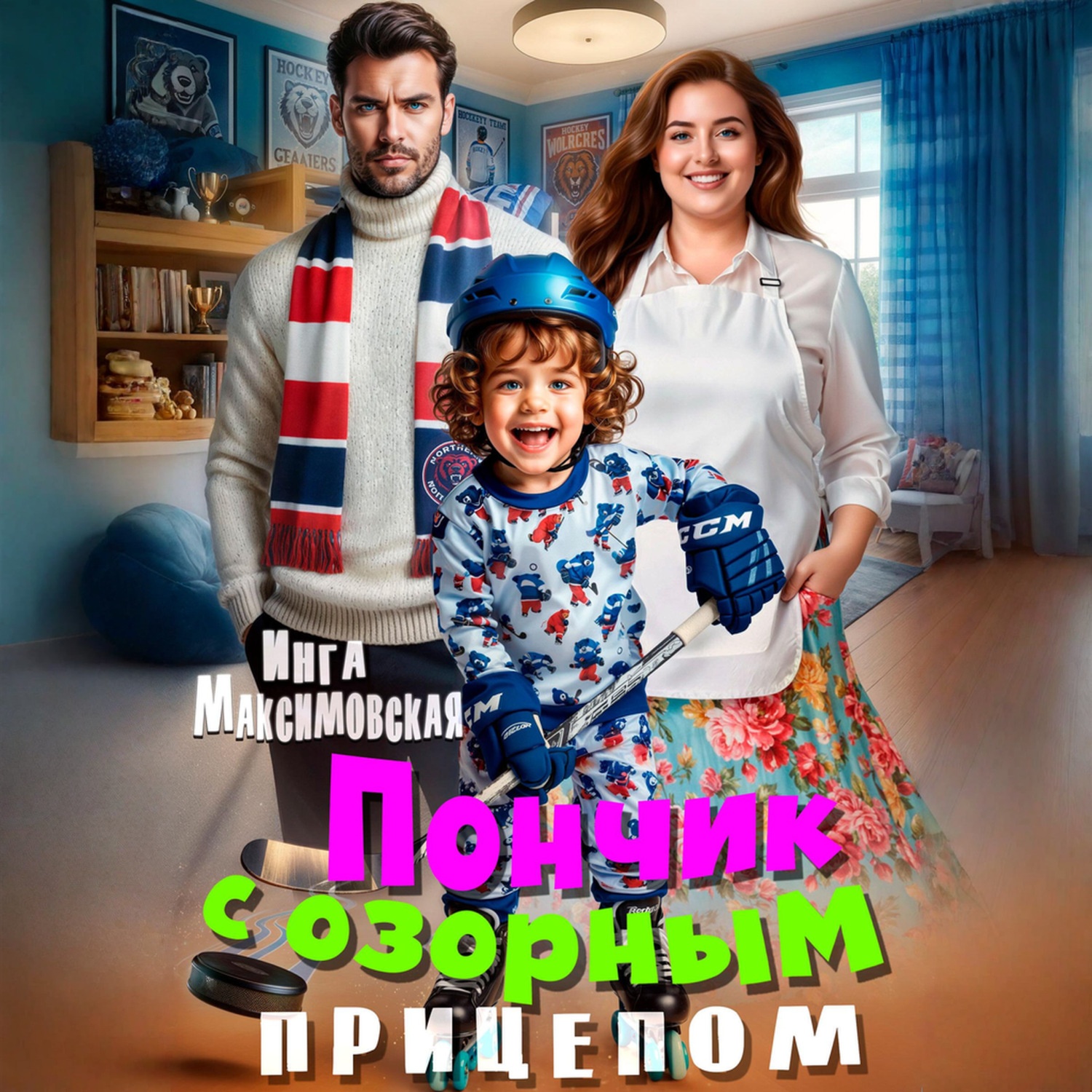 Обложка книги «Пончик с озорным прицепом»