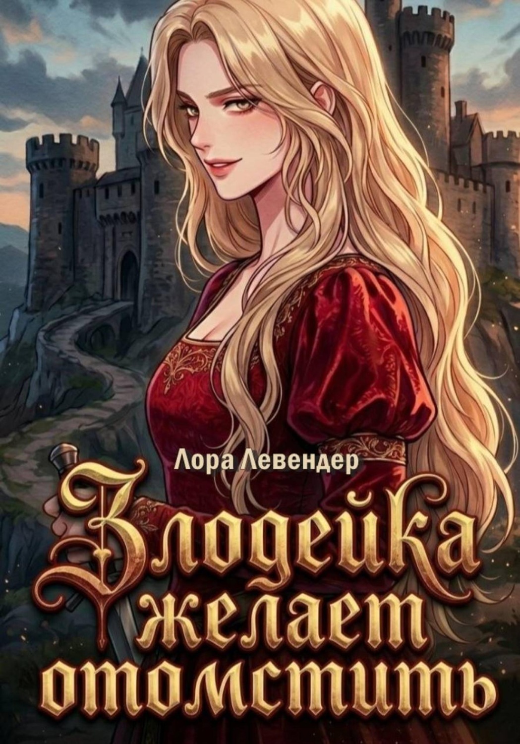Обложка книги «Злодейка желает отомстить»