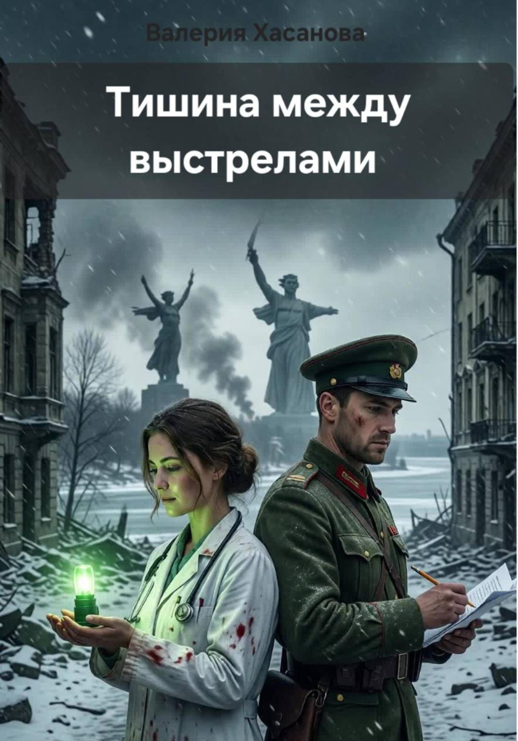 Обложка книги «Тишина между выстрелами»