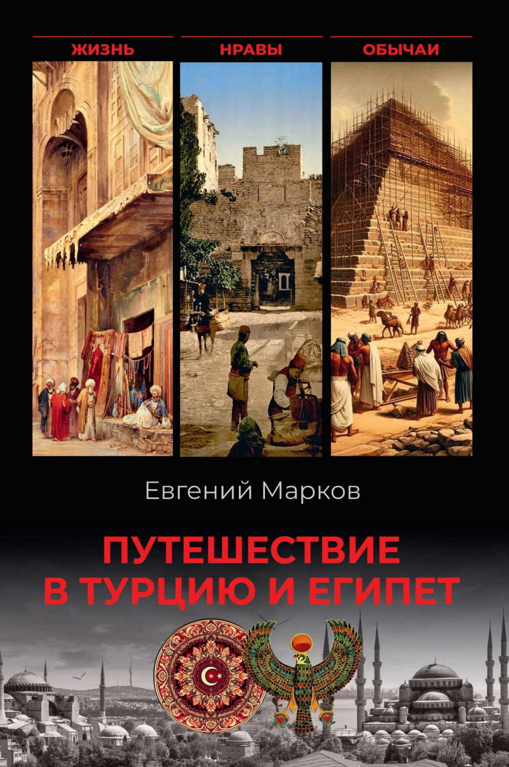 Обложка книги «Путешествие в Турцию и Египет. Жизнь, нравы, обычаи»