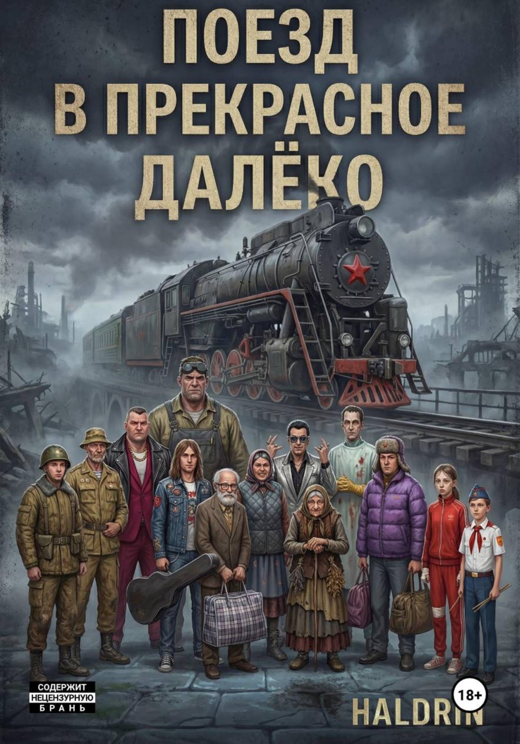 Обложка книги «Поезд в Прекрасное Далёко»
