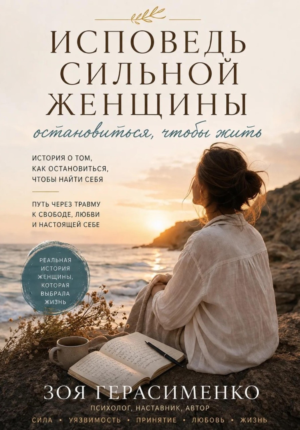 Обложка книги «Исповедь сильной женщины»