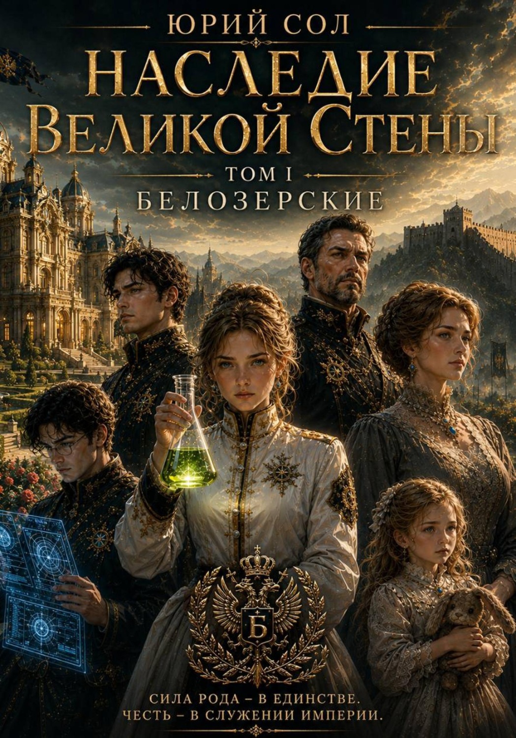 Обложка книги «Наследие великой стены. Том l Белозерские»