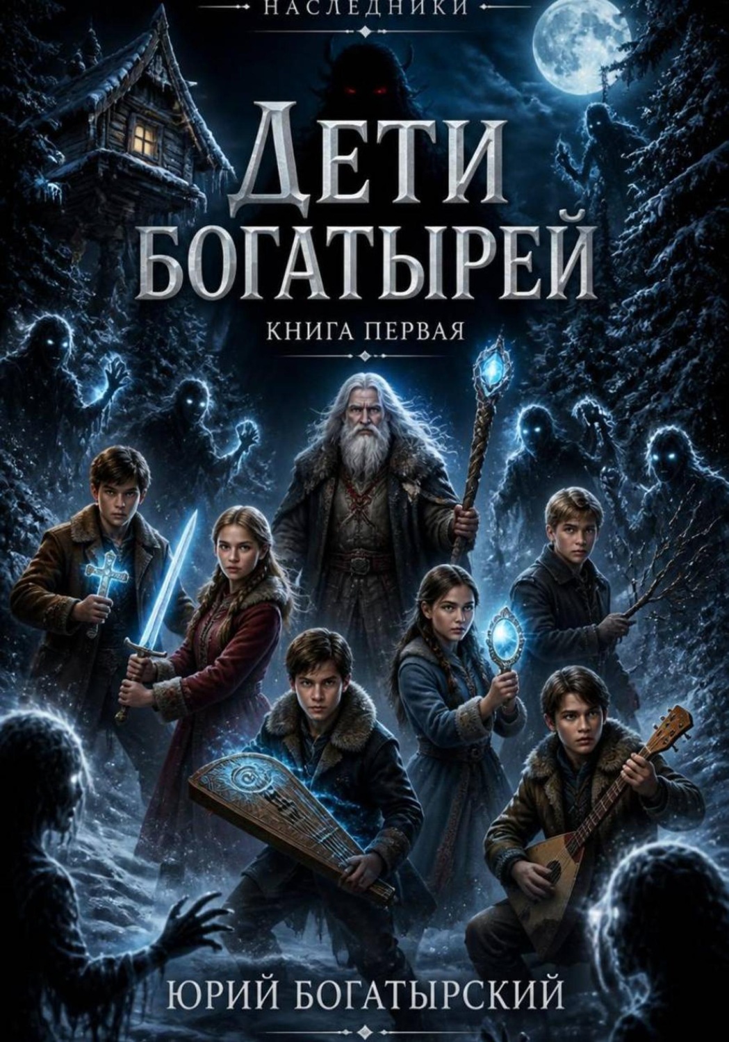 Обложка книги «Дети богатырей. Книга первая»