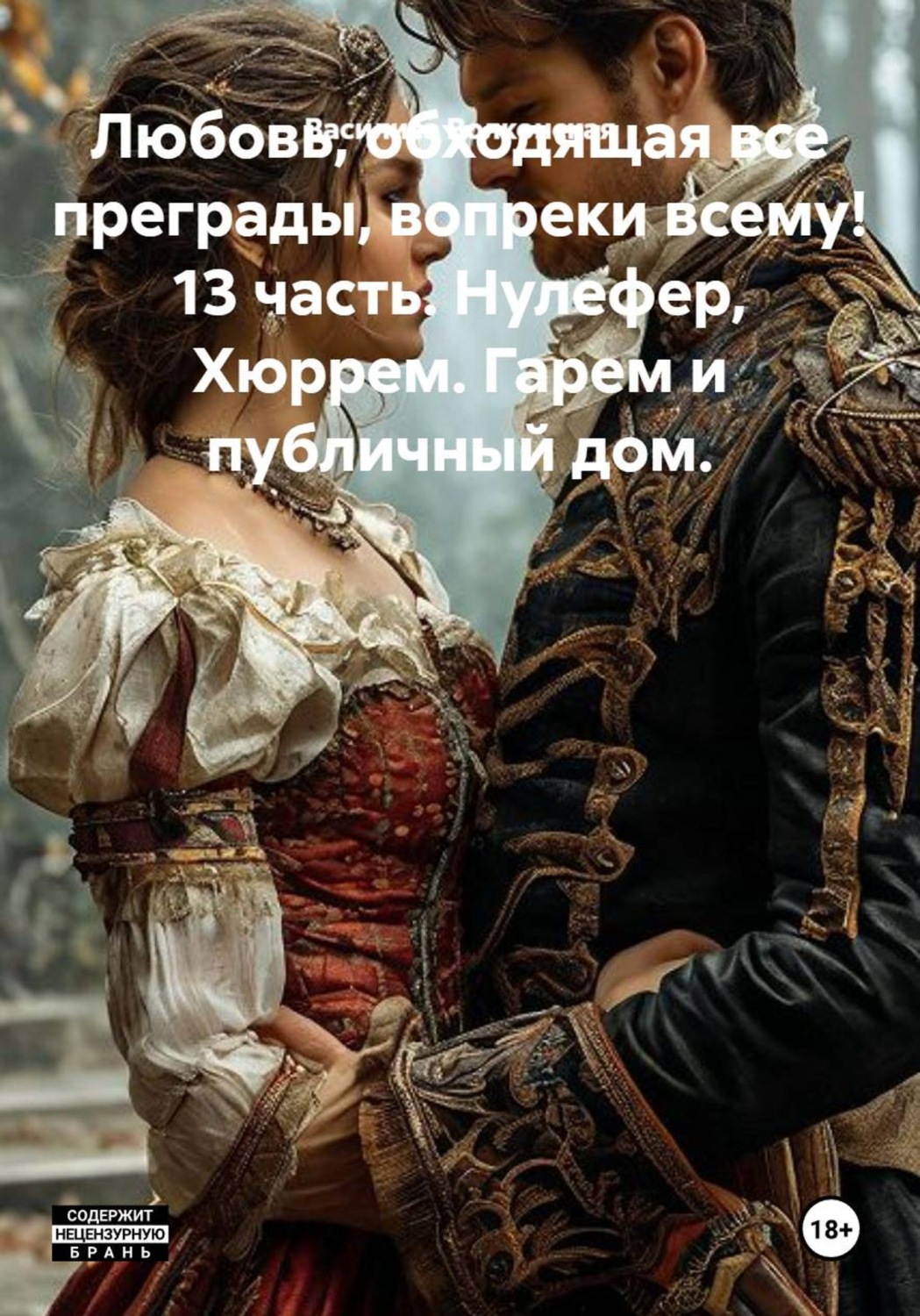 Обложка книги «Любовь, обходящая все преграды, вопреки всему! 13 часть. Нулефер, Хюррем. Гарем и публичный дом.»
