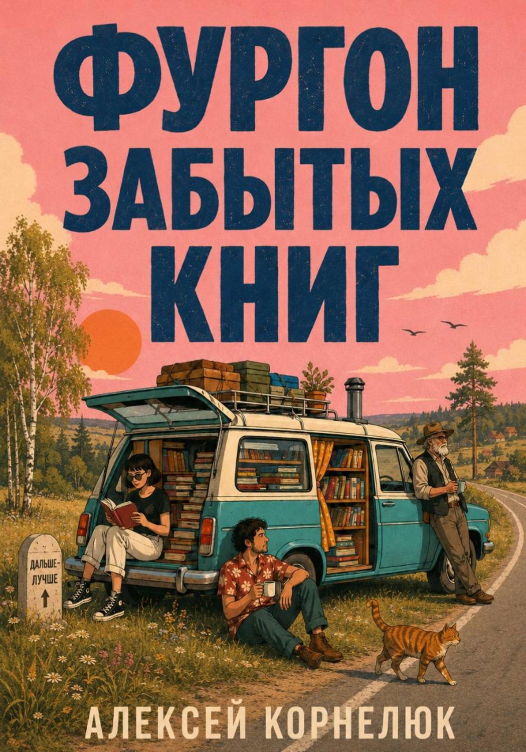 Обложка книги «Фургон забытых книг»