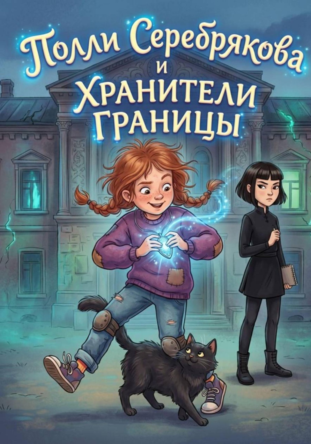Обложка книги «Полли Серебрякова и хранители границы»