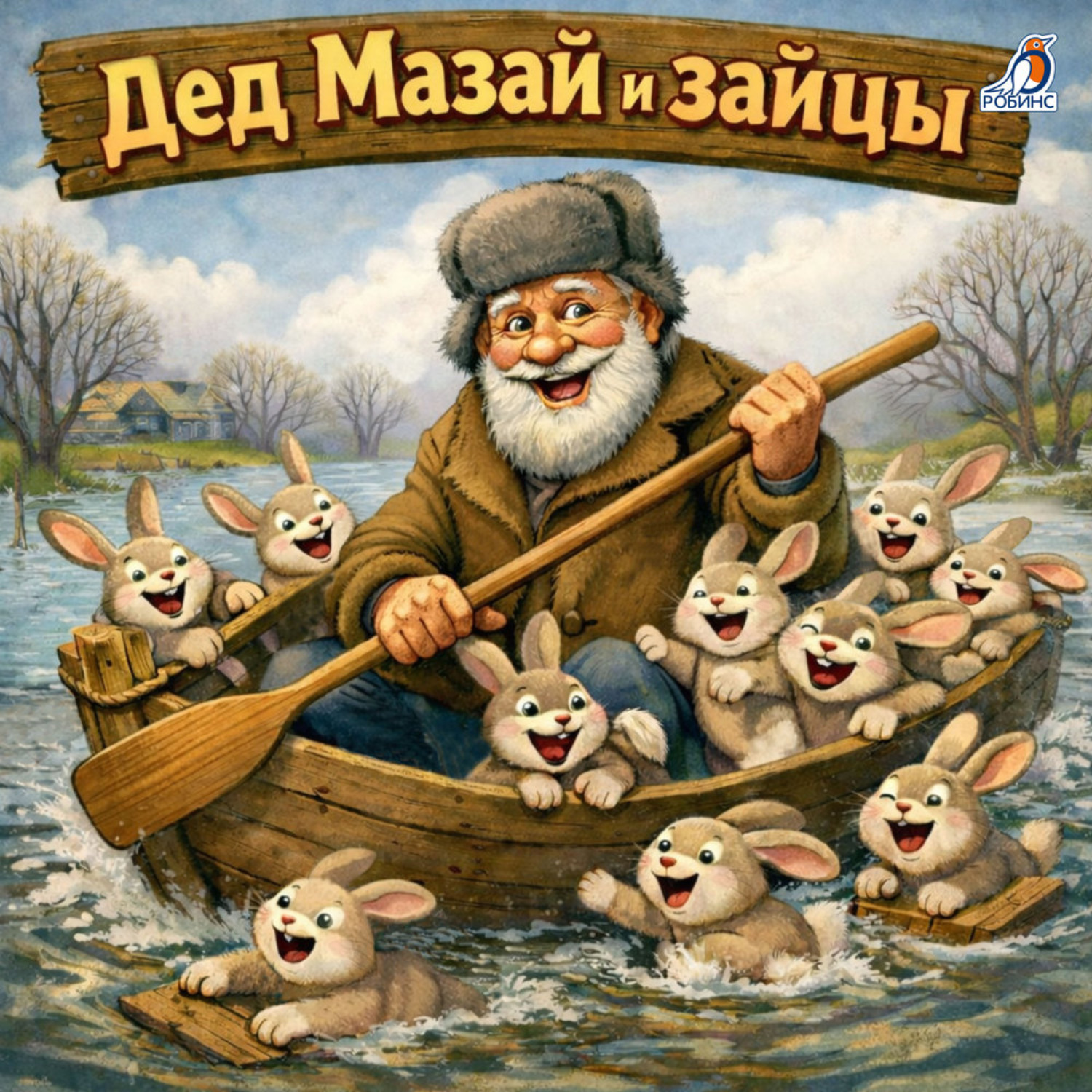 Обложка книги «Дед Мазай и зайцы»