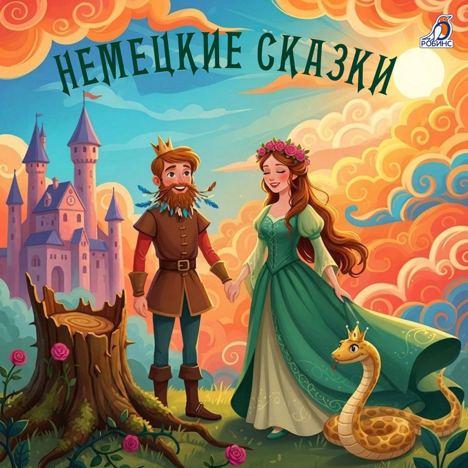 Обложка книги «Немецкие сказки»