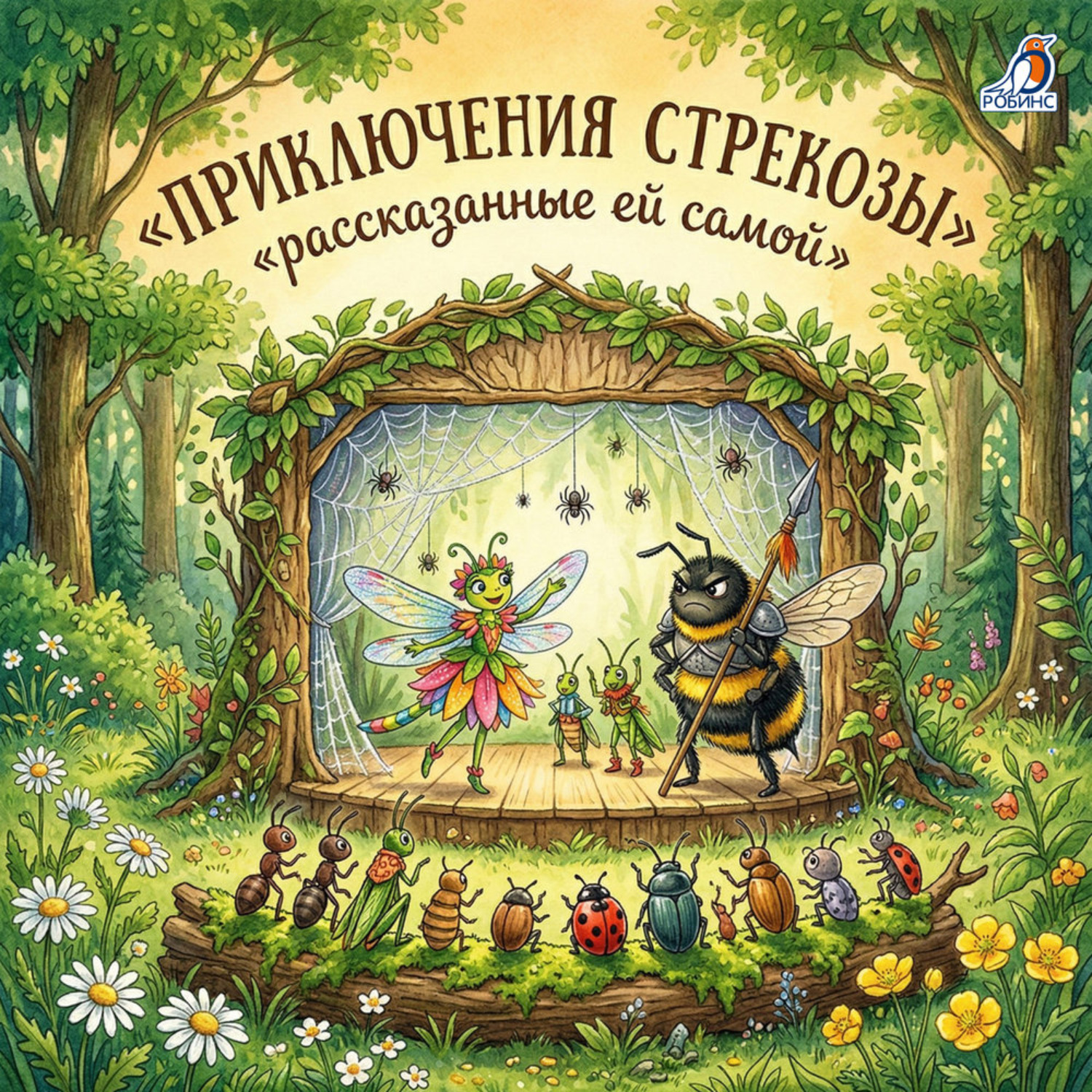 Обложка книги «Приключения стрекозы. Рассказанные ей самой»