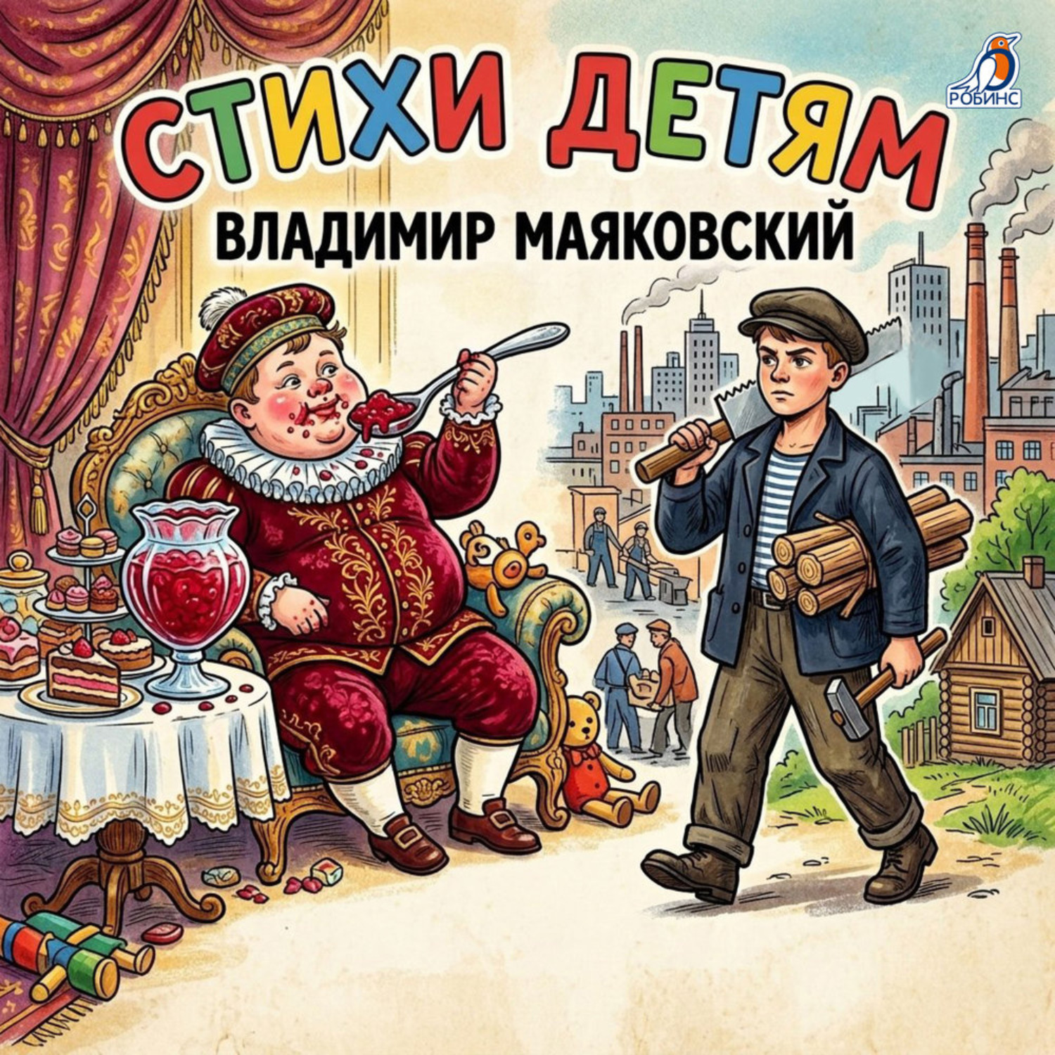 Обложка книги «Стихи детям. Владимир Маяковский»