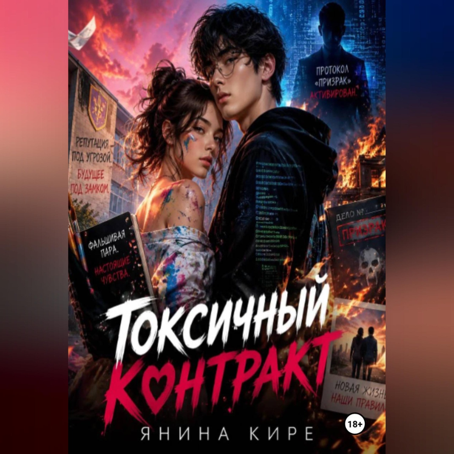 Обложка книги «Токсичный контракт»