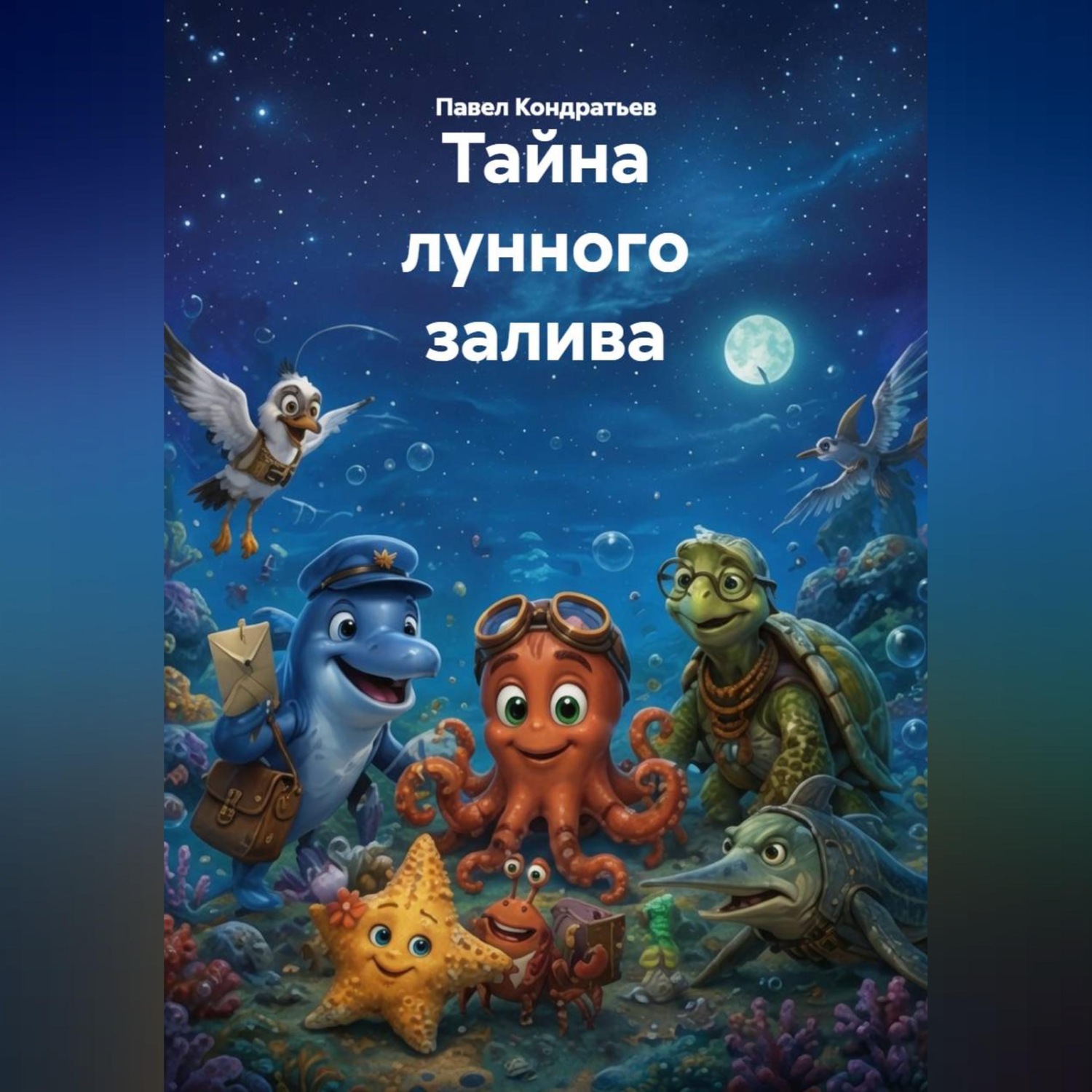 Обложка книги «Тайна лунного залива»