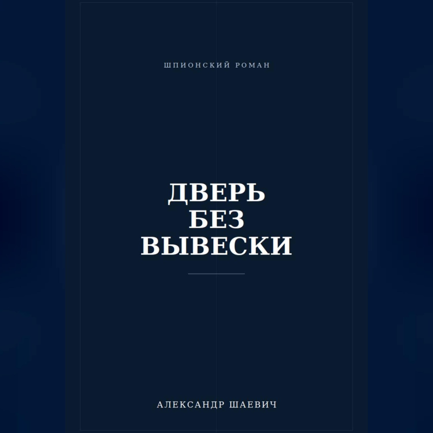 Обложка книги «Дверь без вывески»