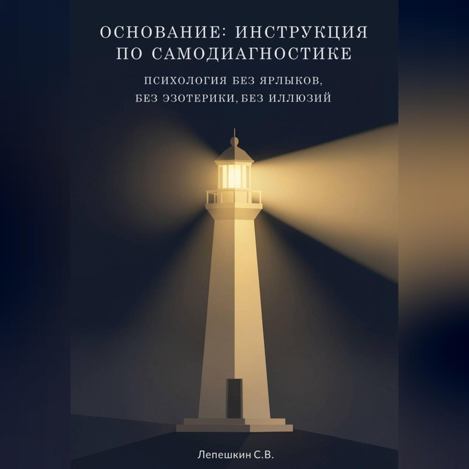 Обложка книги «ОСНОВАНИЕ: ИНСТРУКЦИЯ ПО САМОДИАГНОСТИКЕ Психология без ярлыков, без эзотерики, без иллюзий»