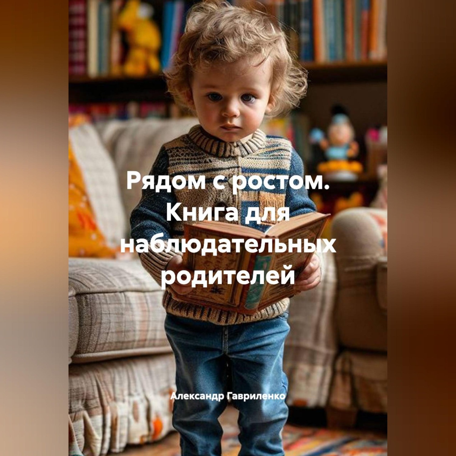 Обложка книги «Рядом с ростом. Книга для наблюдательных родителей»