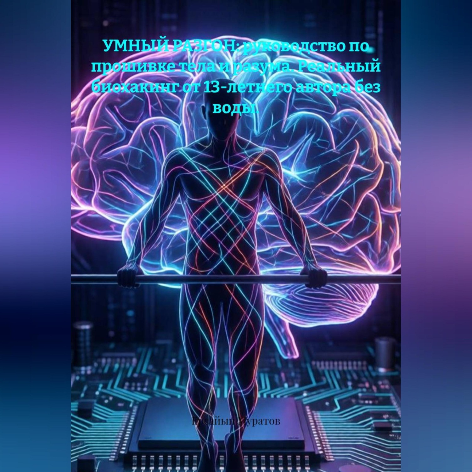 Обложка книги «УМНЫЙ РАЗГОН: руководство по прошивке тела и разума. Реальный биохакинг от 13-летнего автора без воды.»
