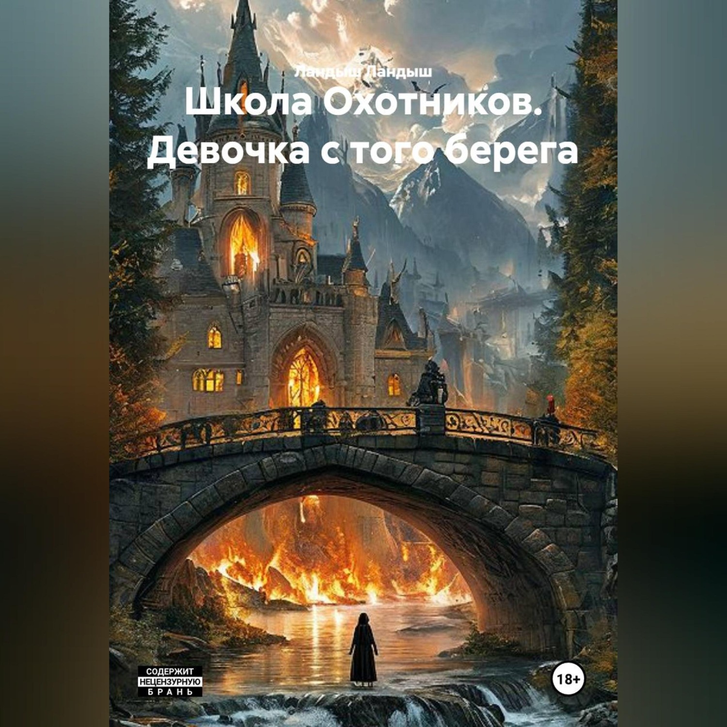 Обложка книги «Школа Охотников. Девочка с того берега.»