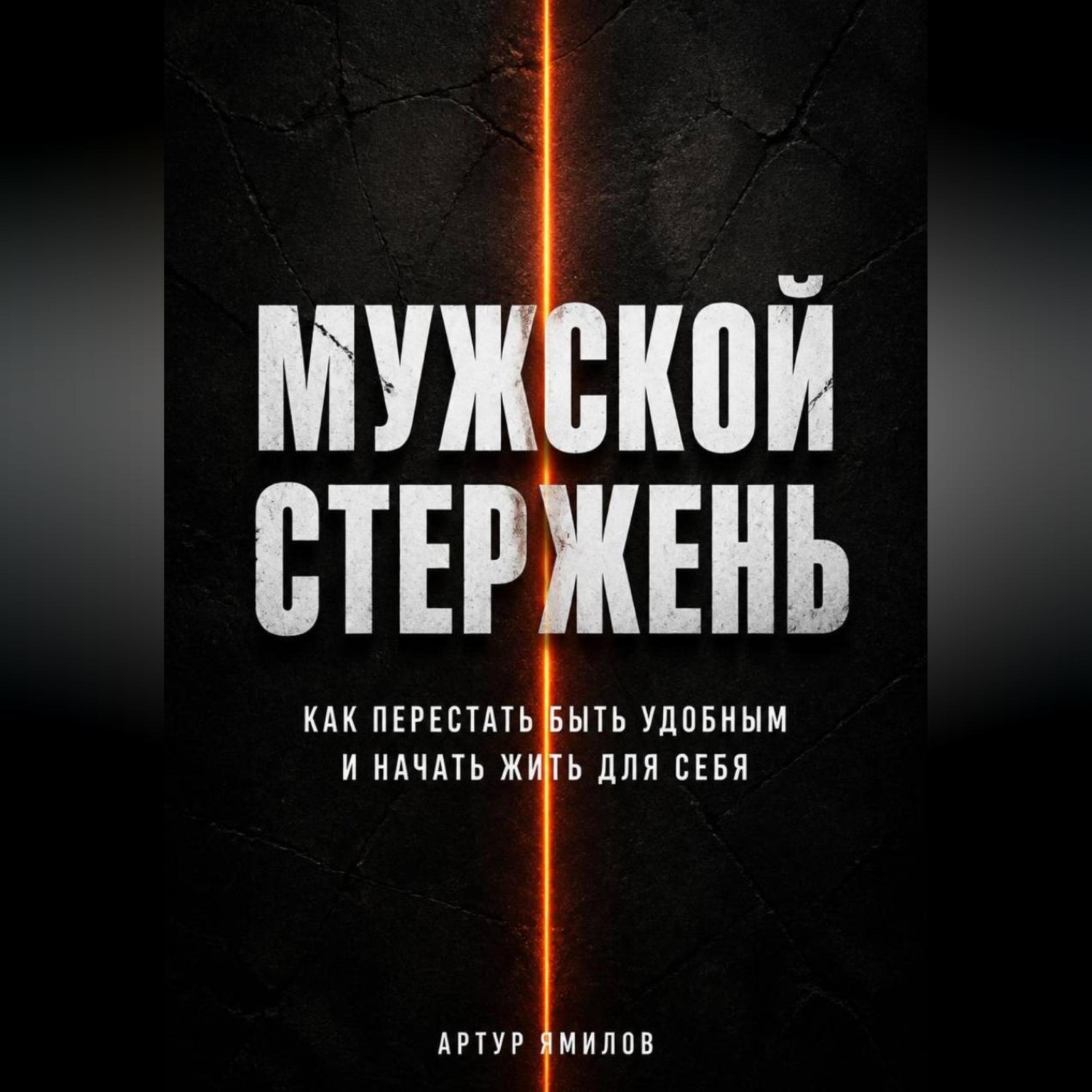 Обложка книги «Мужской стержень: как перестать быть удобным и начать жить для себя»