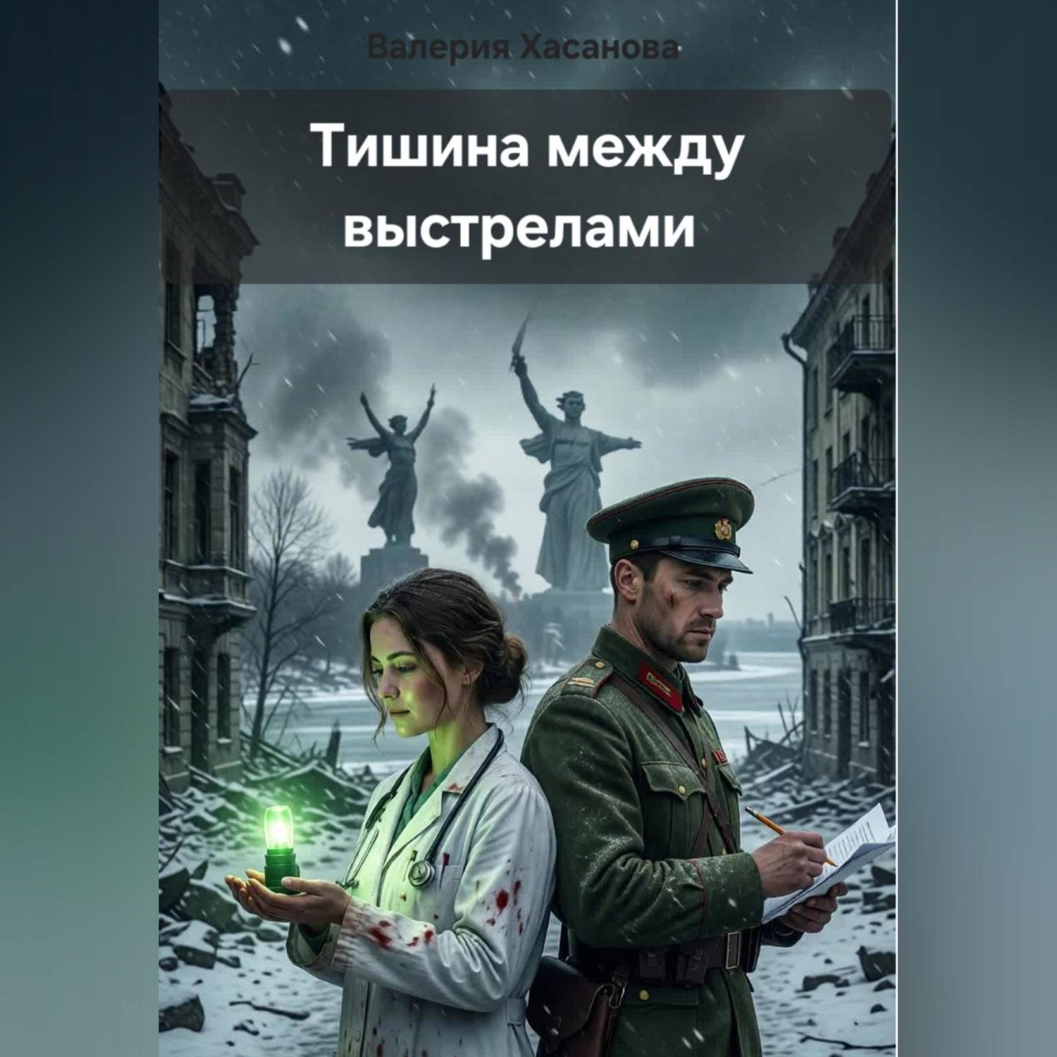 Обложка книги «Тишина между выстрелами»