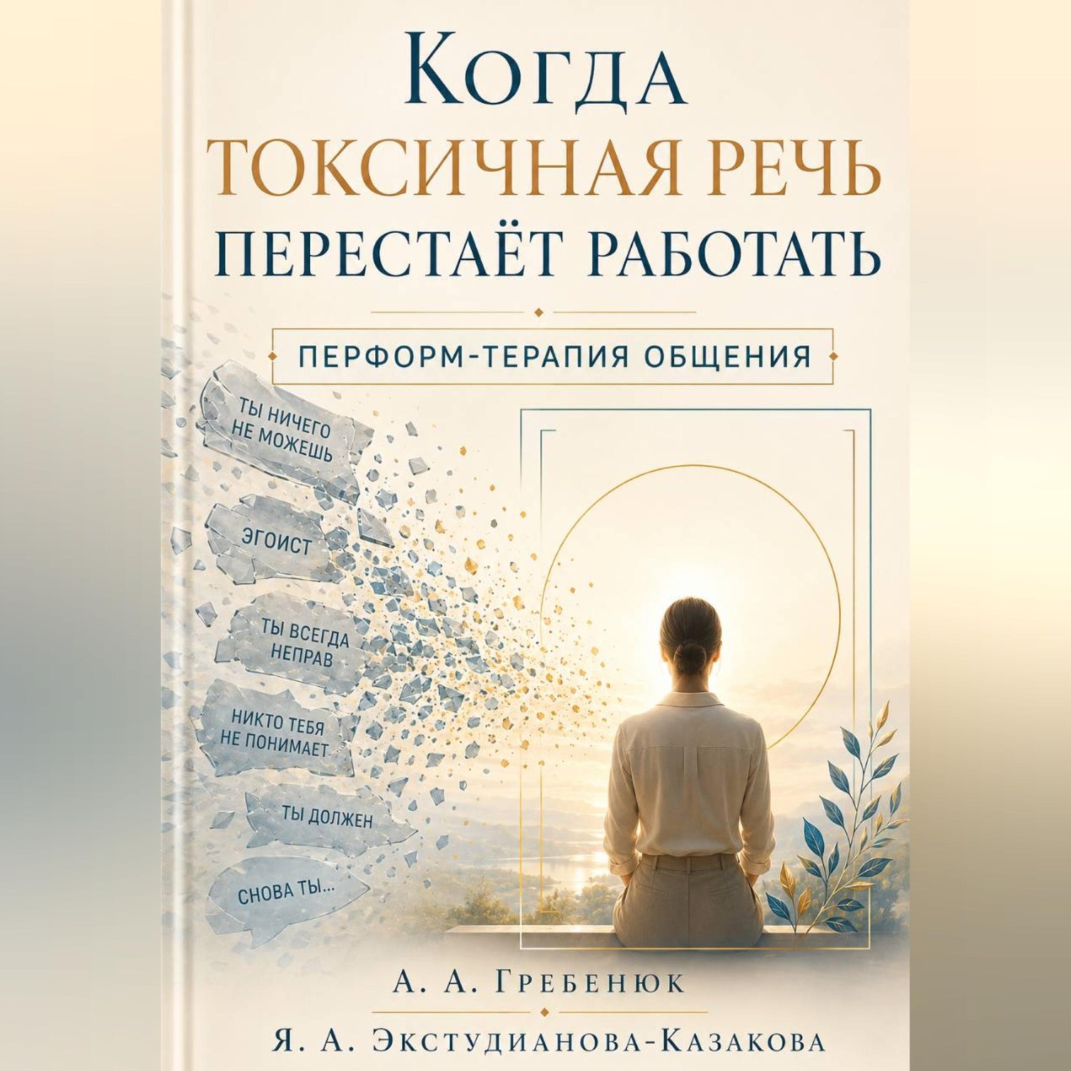 Обложка книги «Когда токсичная речь перестаёт работать. Перформ-терапия общения.»