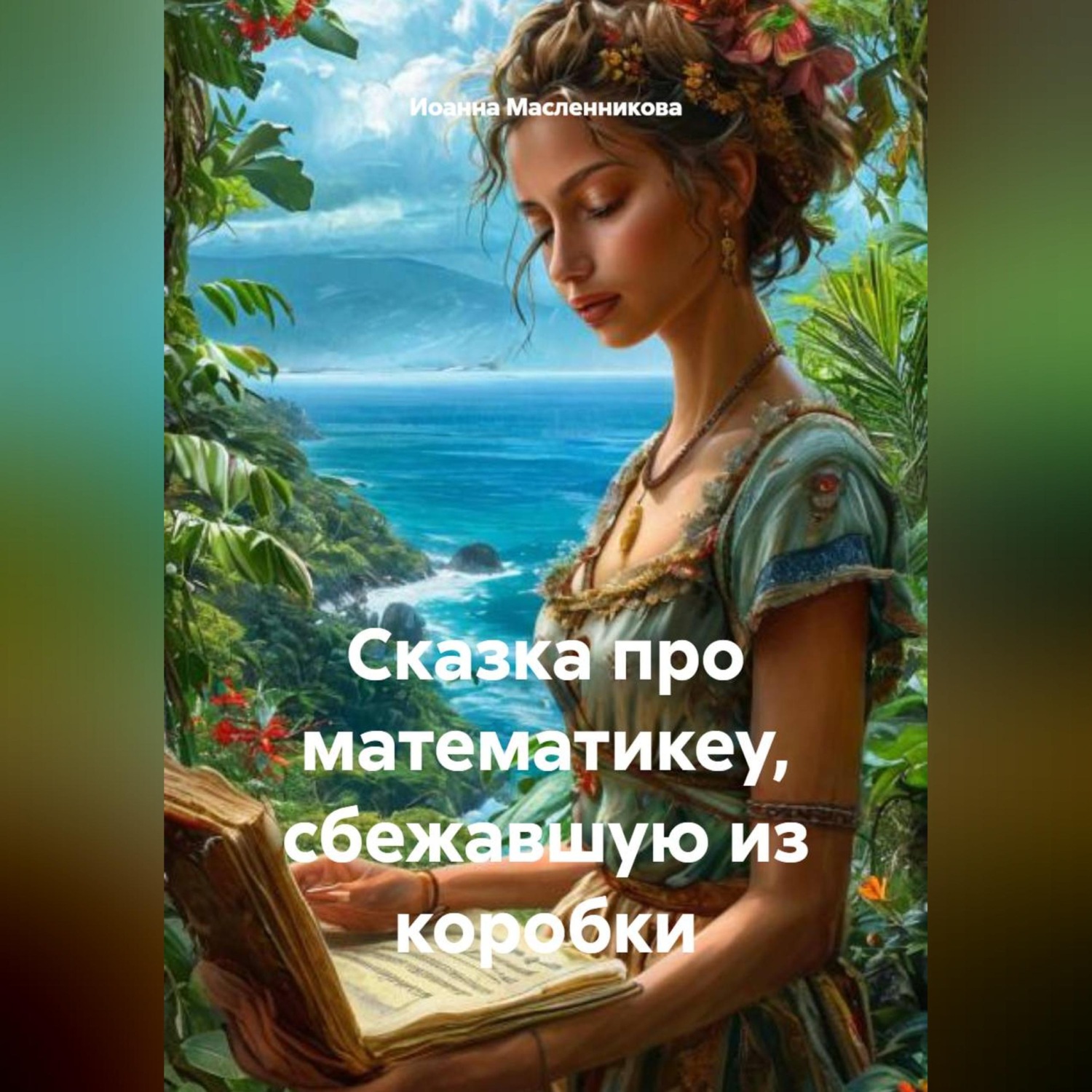 Обложка книги «Сказка про математикеу, сбежавшую из коробки.»