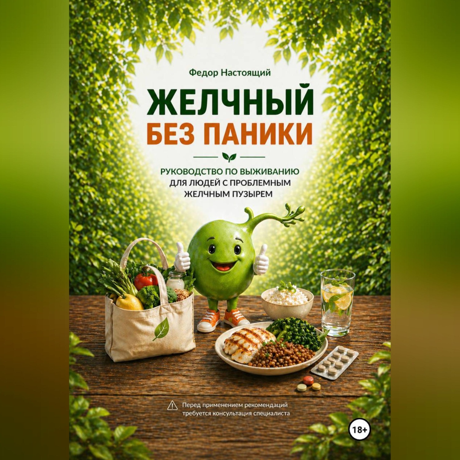 Обложка книги «Желчный без паники»