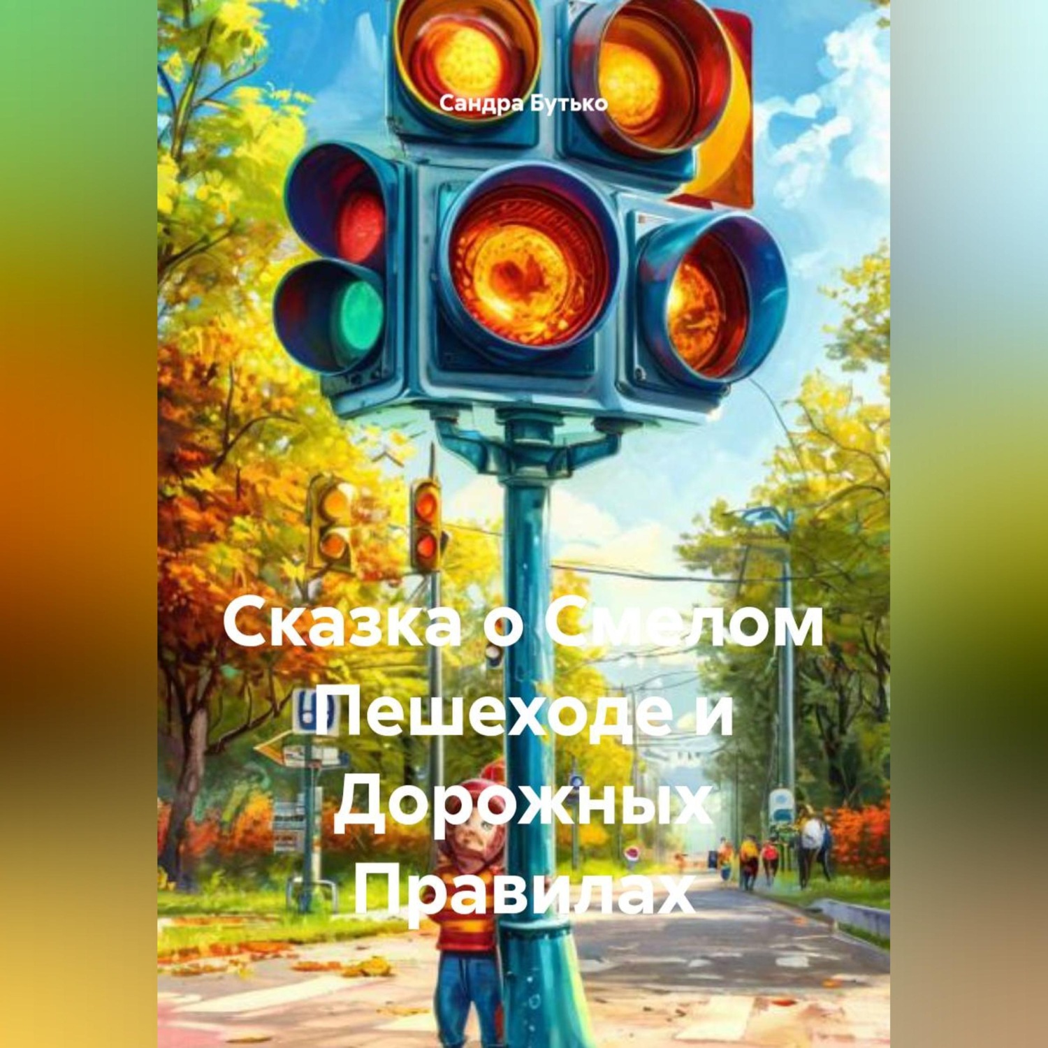 Обложка книги «Сказка о Смелом Пешеходе и Дорожных Правилах»
