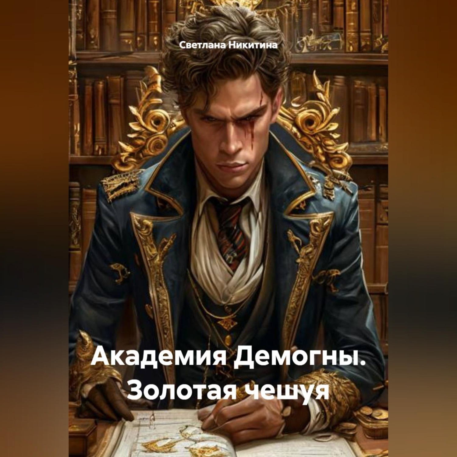 Обложка книги «Академия Демогны: Золотая Чешуя»