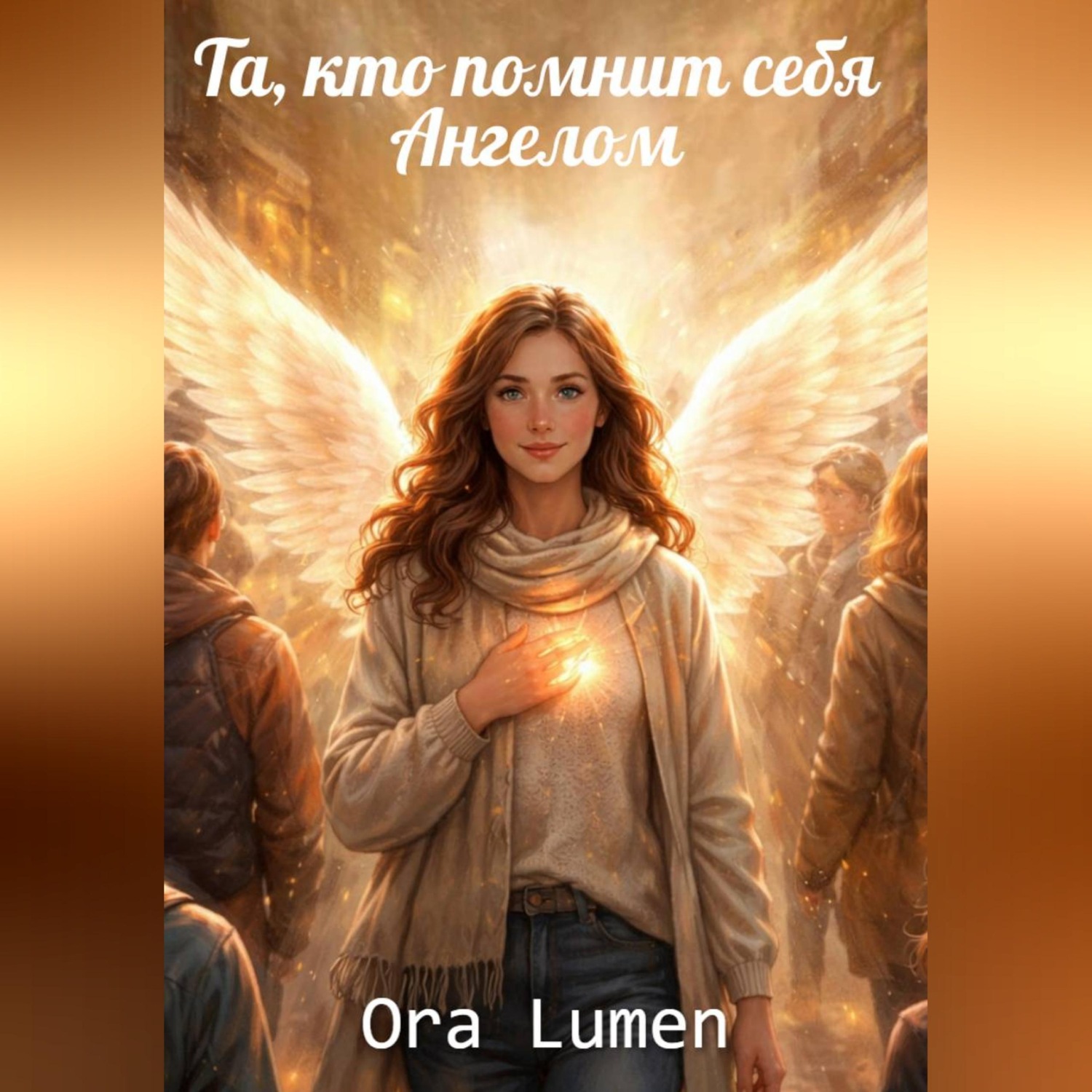 Обложка книги «Та, кто помнит себя ангелом»