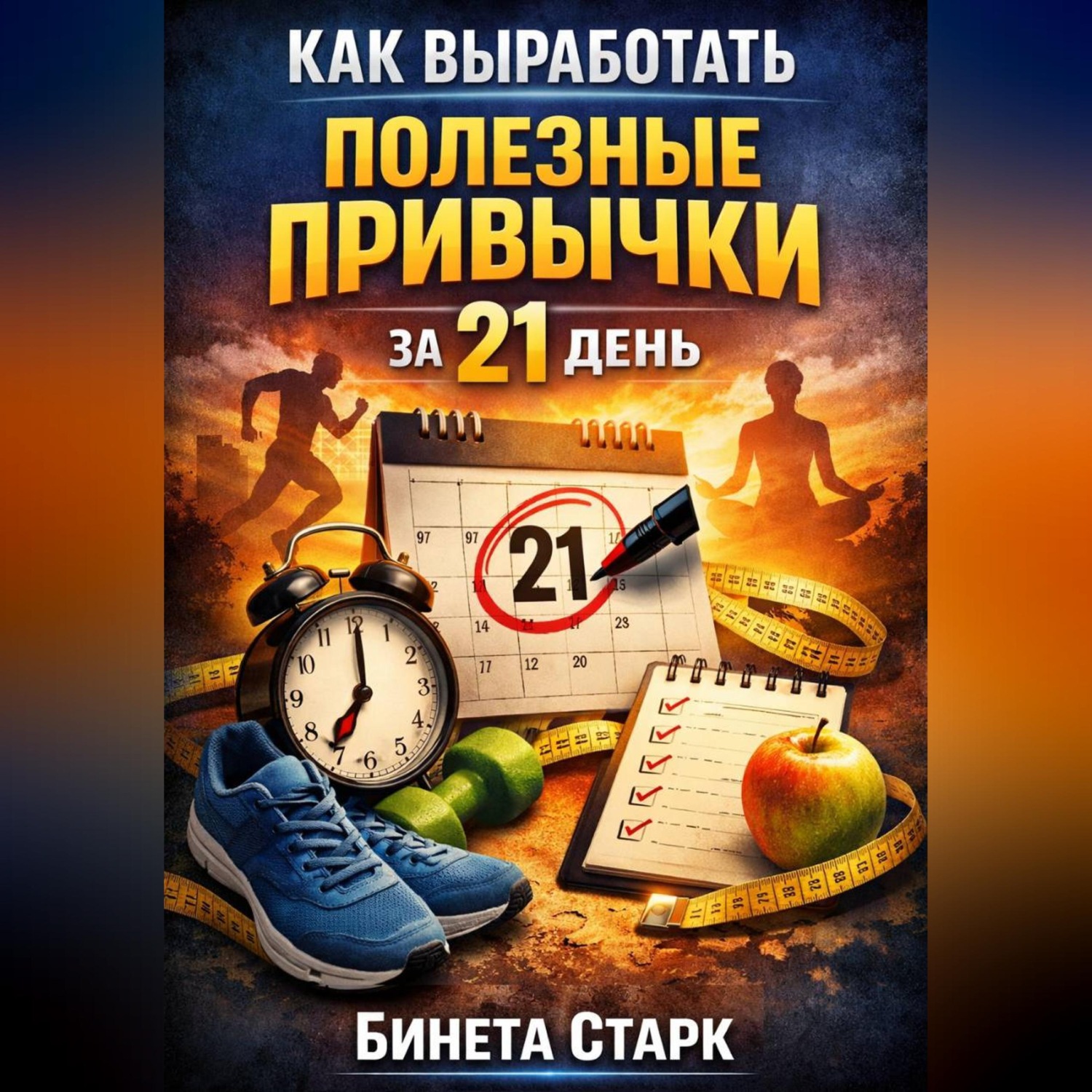 Обложка книги «Как выработать полезные привычки за 21 день»